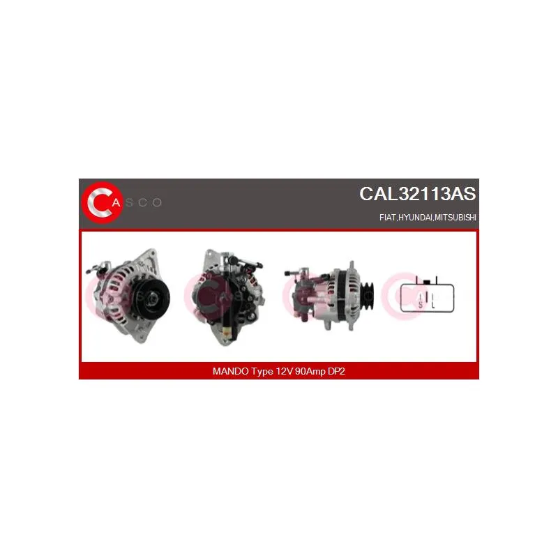 Alternateur CASCO CAL32113AS
