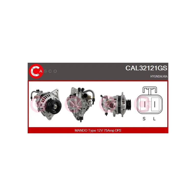 Alternateur CASCO CAL32121GS