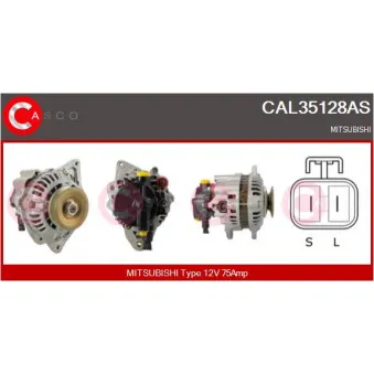 Alternateur CASCO CAL35128AS