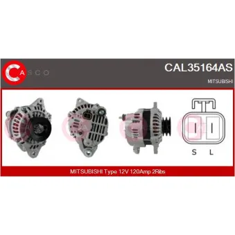 Alternateur CASCO CAL35164AS