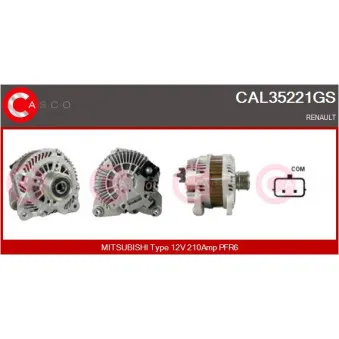 Alternateur CASCO CAL35221GS