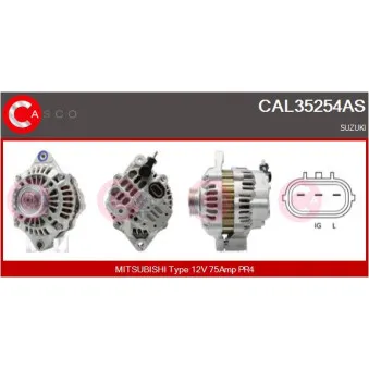 Alternateur CASCO CAL35254AS