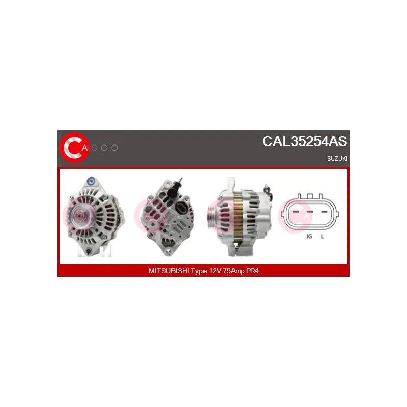Alternateur CASCO CAL35254AS