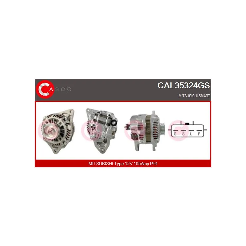 Alternateur CASCO CAL35324GS