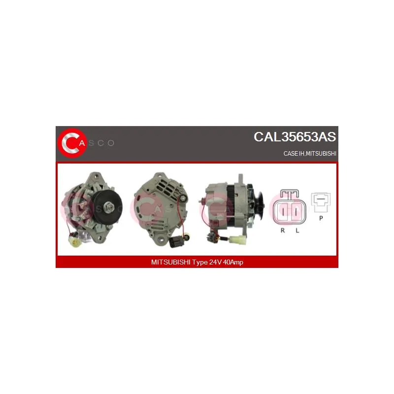 Alternateur CASCO CAL35653AS