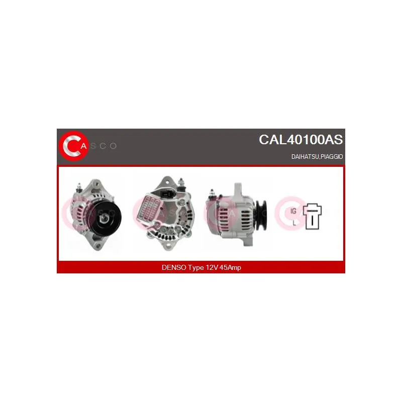 Alternateur CASCO CAL40100AS