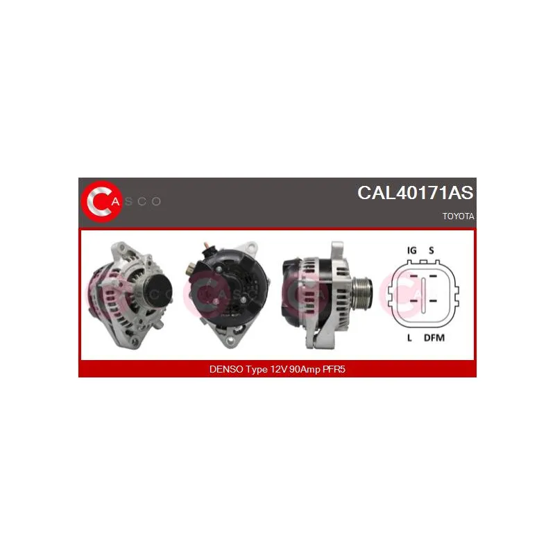 Alternateur CASCO CAL40171AS