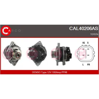 Alternateur CASCO CAL40206AS
