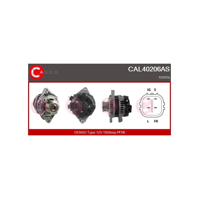Alternateur CASCO CAL40206AS