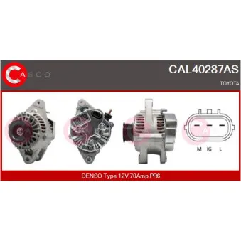 Alternateur CASCO CAL40287AS