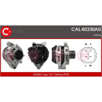 Alternateur CASCO CAL40330AS