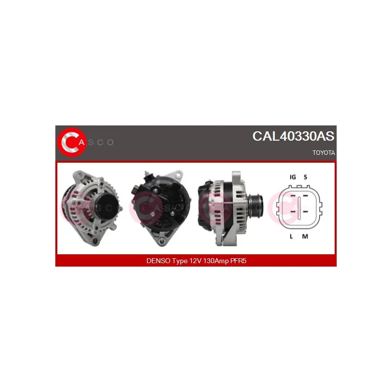 Alternateur CASCO CAL40330AS