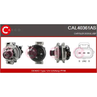 Alternateur CASCO CAL40361AS