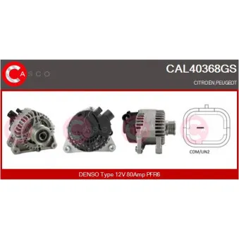 Alternateur CASCO CAL40368GS