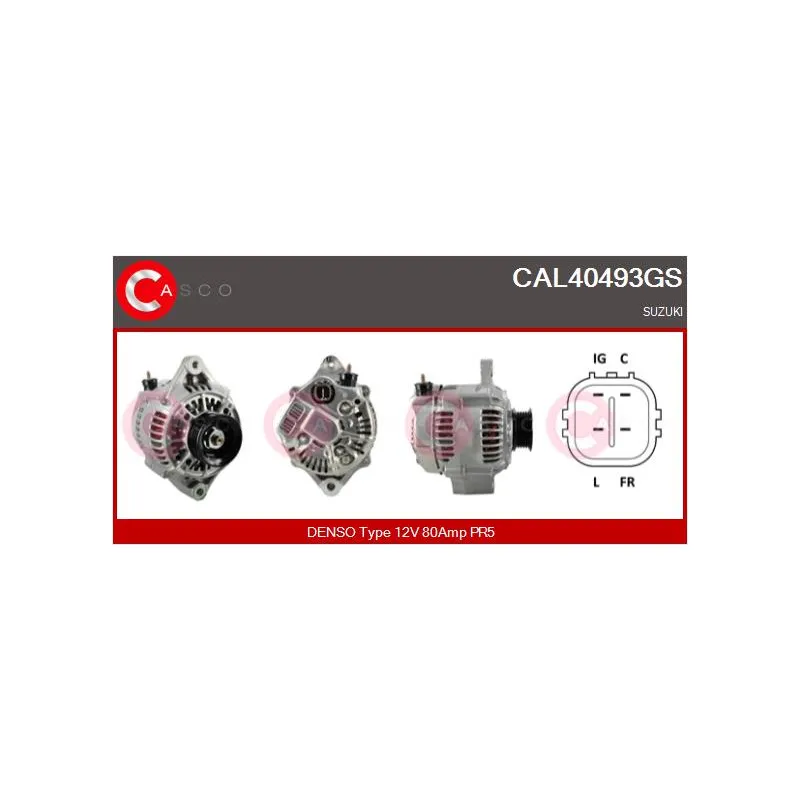 Alternateur CASCO CAL40493GS