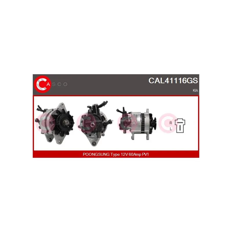 Alternateur CASCO CAL41116GS