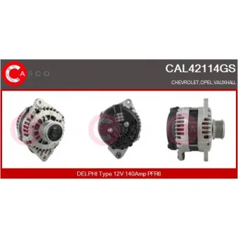 Alternateur CASCO CAL42114GS