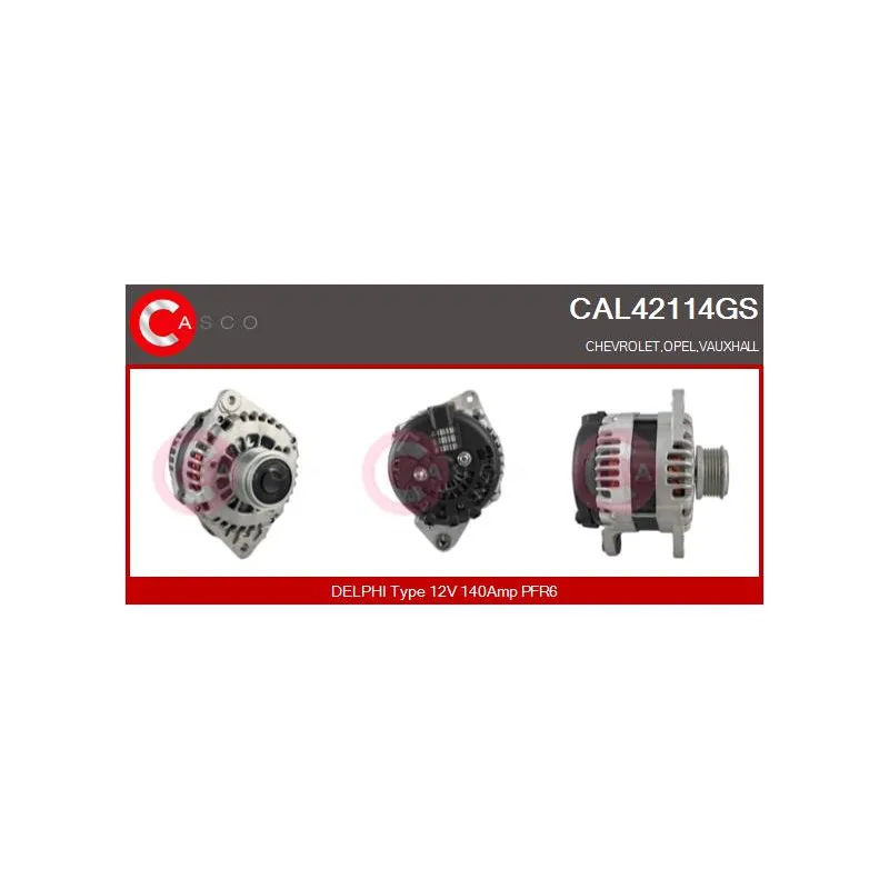 Alternateur CASCO CAL42114GS