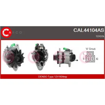 Alternateur CASCO CAL44104AS