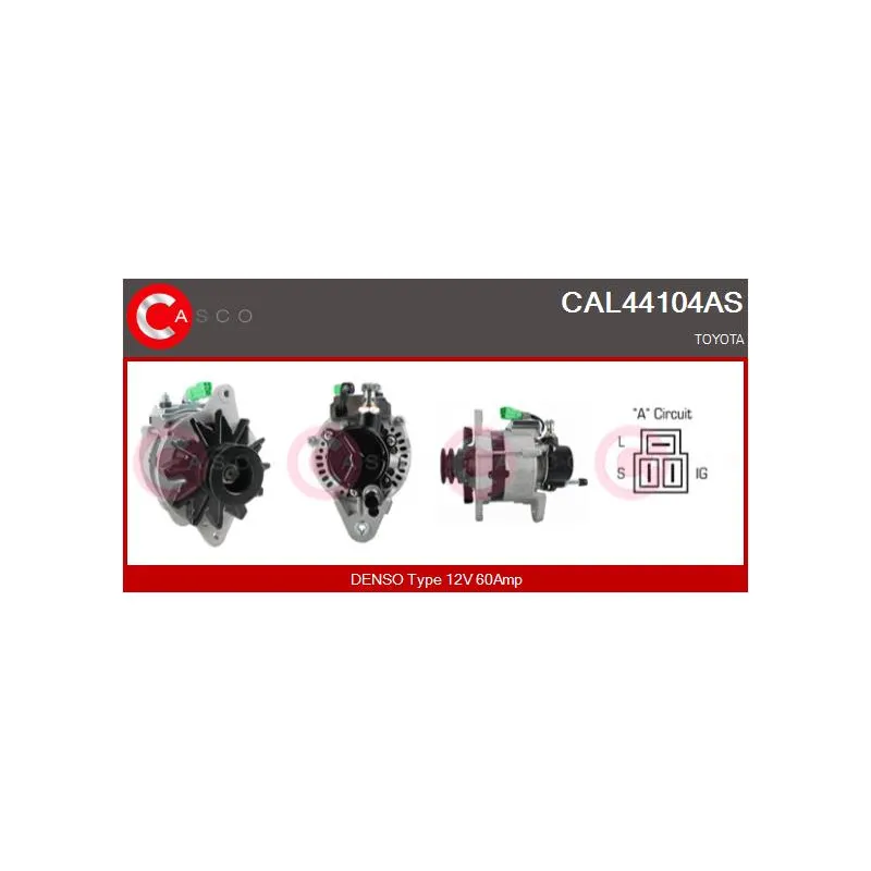 Alternateur CASCO CAL44104AS