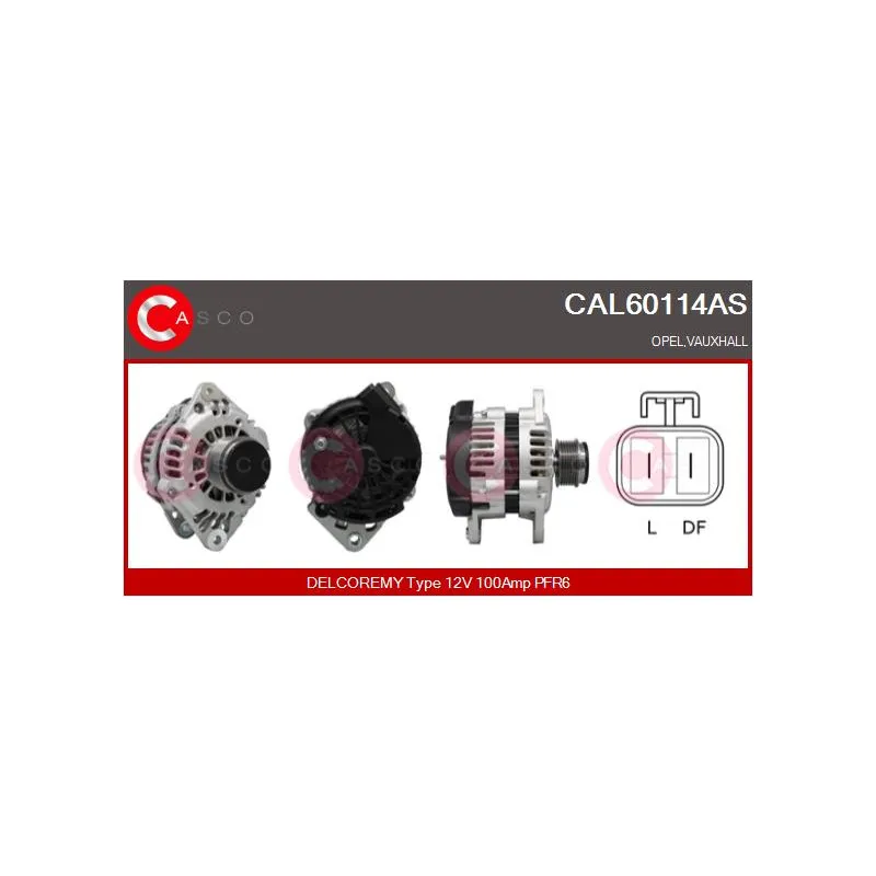 Alternateur CASCO CAL60114AS
