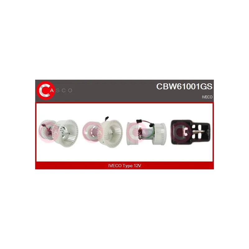 Pulseur d'air habitacle CASCO CBW61001GS