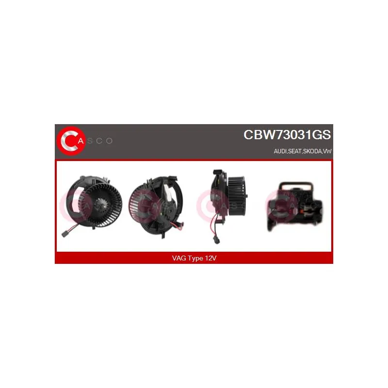 Pulseur d'air habitacle CASCO CBW73031GS