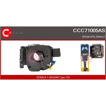 Ressort tournant, Airbag CASCO CCC71005AS