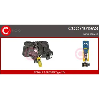 Ressort tournant, Airbag CASCO CCC71019AS