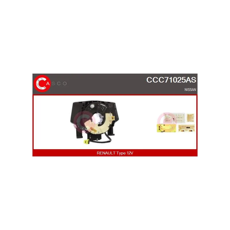 Ressort tournant, Airbag CASCO CCC71025AS