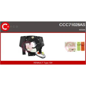 Ressort tournant, Airbag CASCO CCC71028AS