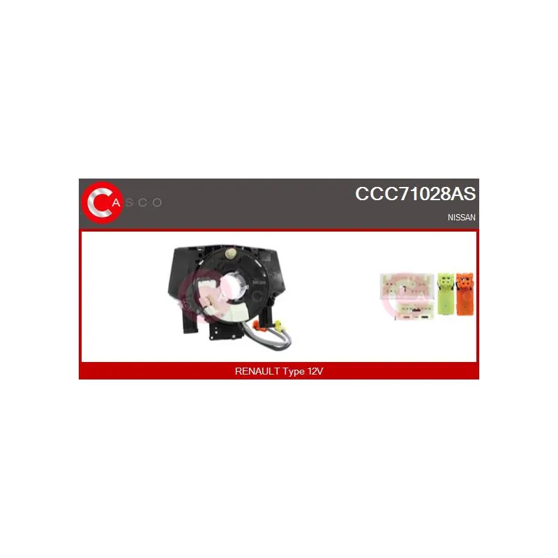 Ressort tournant, Airbag CASCO CCC71028AS
