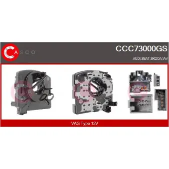 Ressort tournant, Airbag CASCO CCC73000GS
