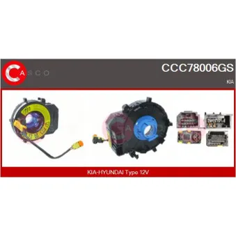 Ressort tournant, Airbag CASCO CCC78006GS