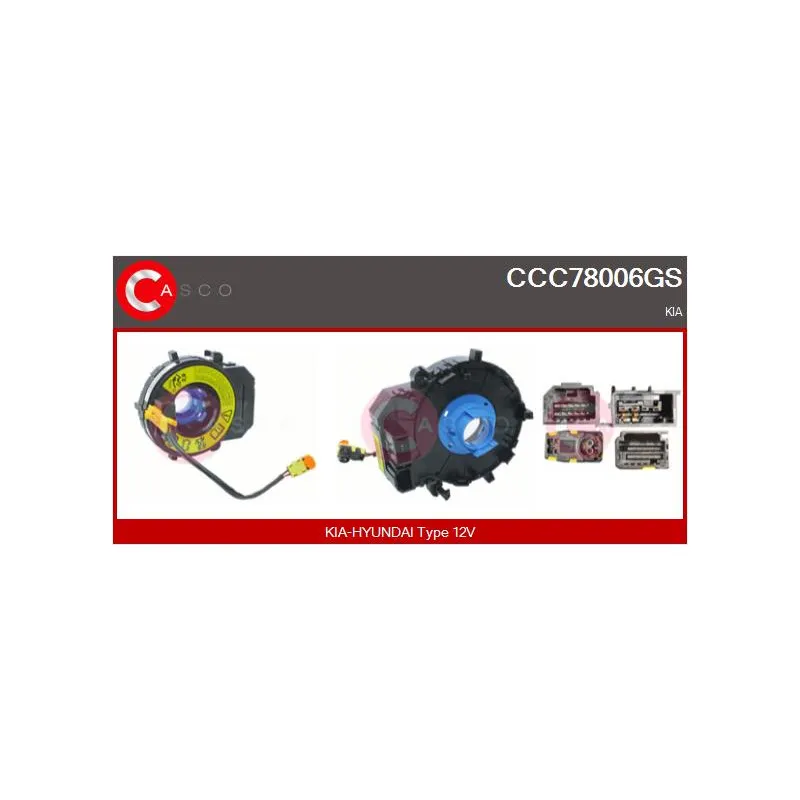 Ressort tournant, Airbag CASCO CCC78006GS