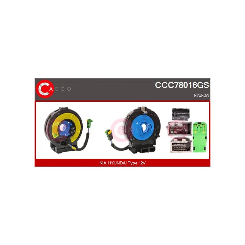 Ressort tournant, Airbag CASCO CCC78016GS