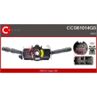 Commutateur de colonne de direction CASCO CCS61014GS