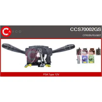 Commutateur de colonne de direction CASCO CCS70002GS