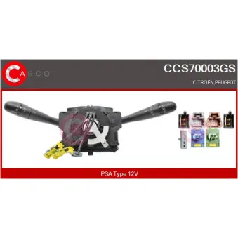 Commutateur de colonne de direction CASCO CCS70003GS