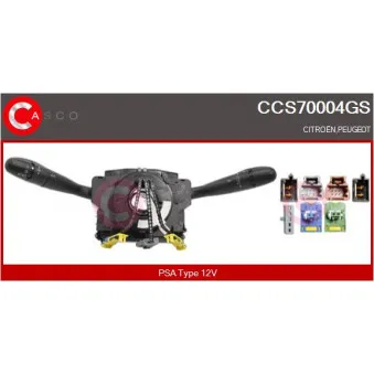 Commutateur de colonne de direction CASCO CCS70004GS