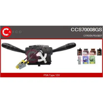 Commutateur de colonne de direction CASCO CCS70008GS