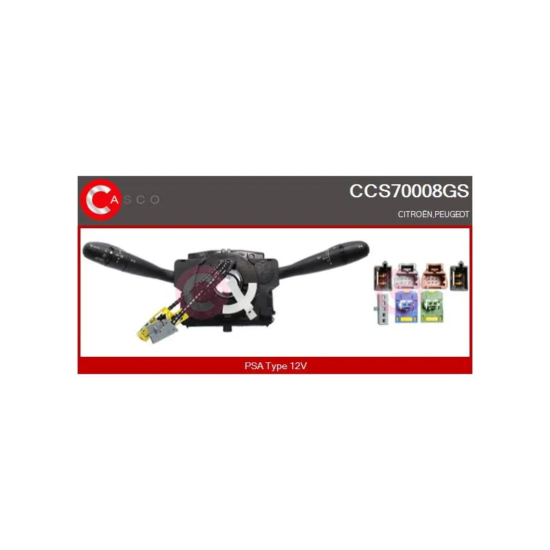 Commutateur de colonne de direction CASCO CCS70008GS
