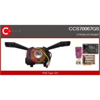 Commutateur de colonne de direction CASCO CCS70067GS