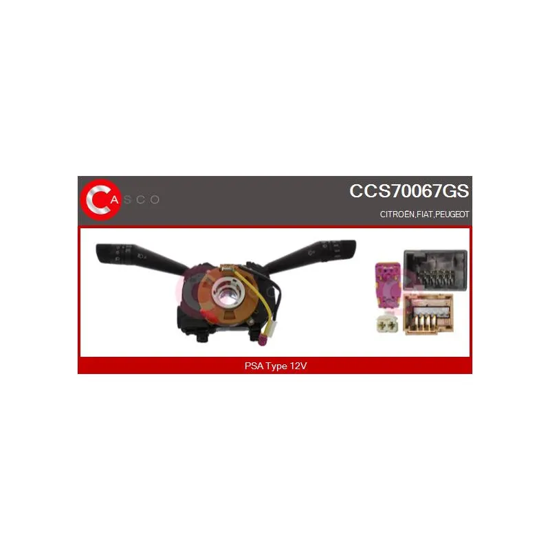 Commutateur de colonne de direction CASCO CCS70067GS