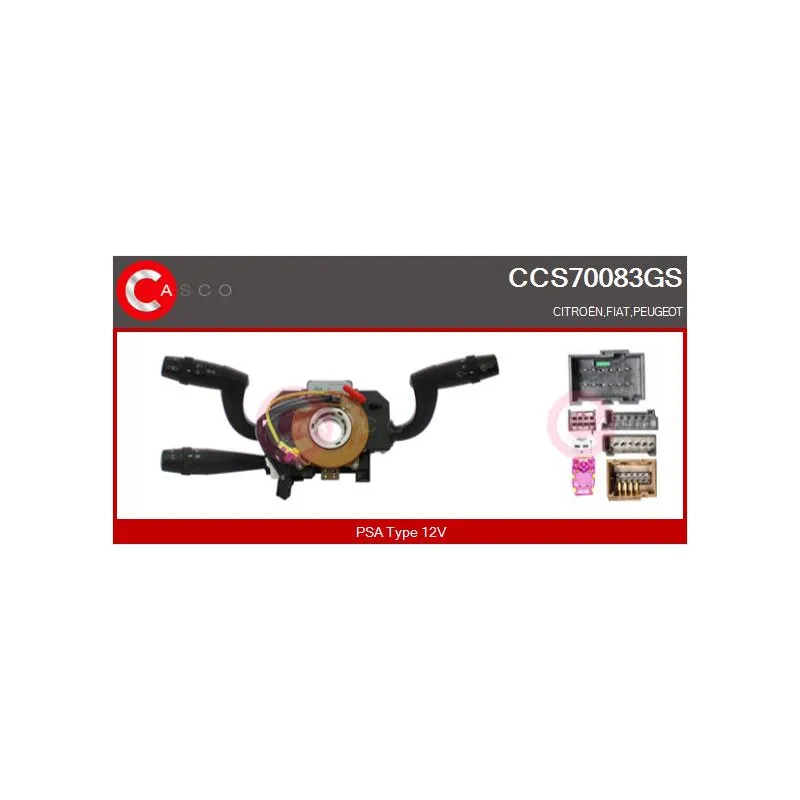 Commutateur de colonne de direction CASCO CCS70083GS