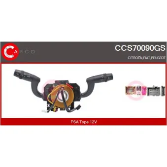 Commutateur de colonne de direction CASCO CCS70090GS
