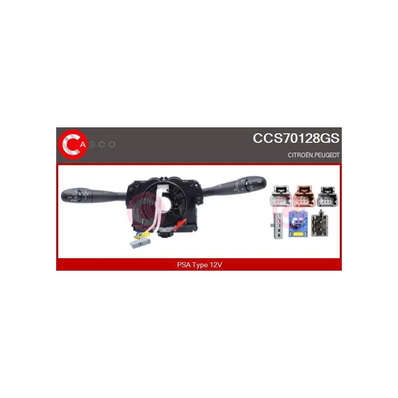 Commutateur de colonne de direction CASCO CCS70128GS