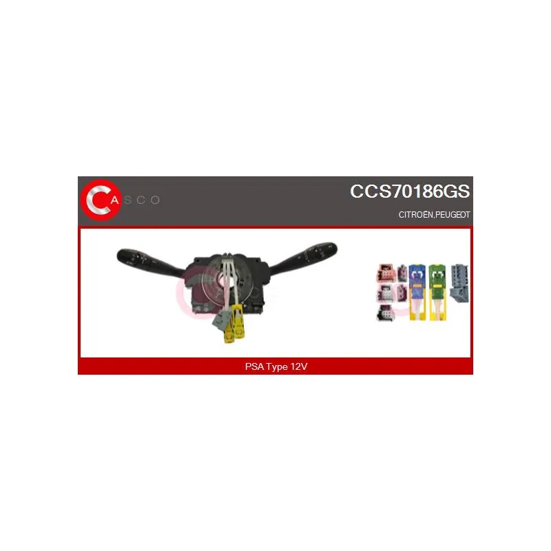 Commutateur de colonne de direction CASCO CCS70186GS