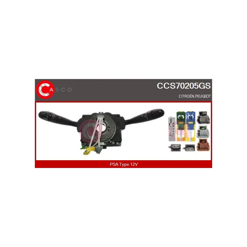 Commutateur de colonne de direction CASCO CCS70205GS