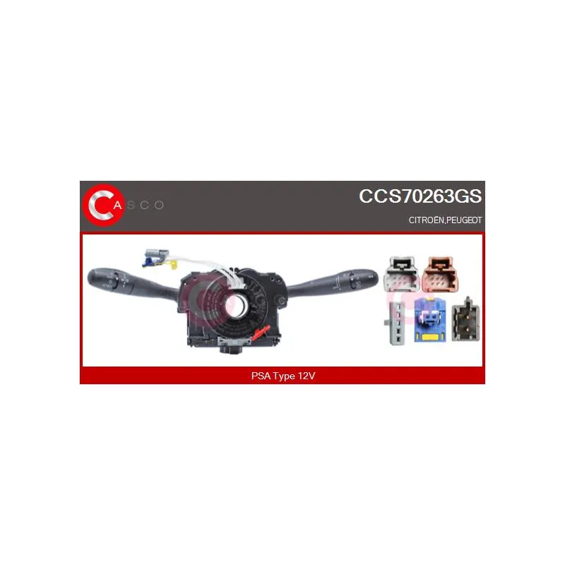 Commutateur de colonne de direction CASCO CCS70263GS